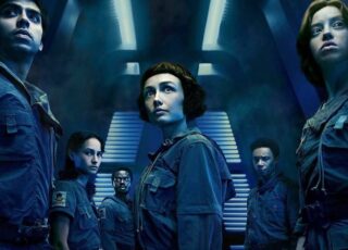 ALIEN: EARTH Poster Spotlights Sydney Chandler's Wendy And Her Crew Of Hybrid Xenomorph-Hunters
