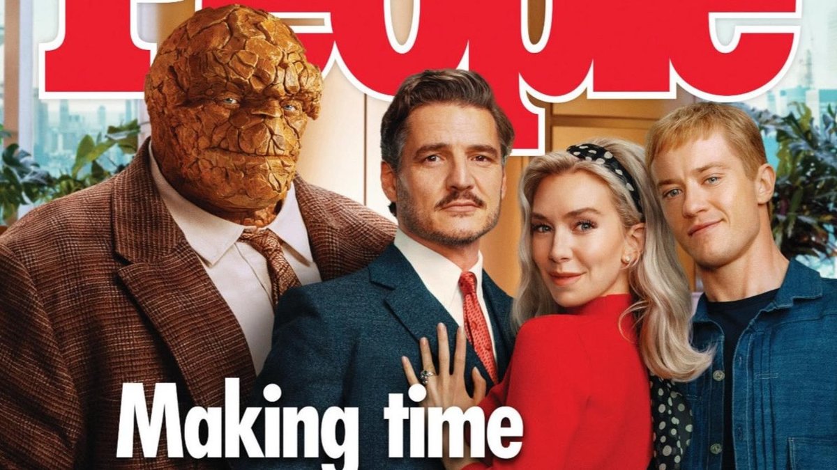 THE FANTASTIC FOUR: Marvel's First Family Covers PEOPLE Magazine - And Seemingly Teases Doctor Doom!