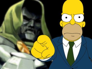 Os Simpsons Chocam a SDCC 2025 Parodiando Momento "Épico" da Marvel com Doutor Destino e Robert Down