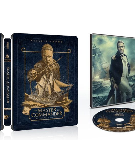 Master and Commander Blu-ray 4K: A Obra-Prima Naval Chega em Edição Steelbook Definitiva!