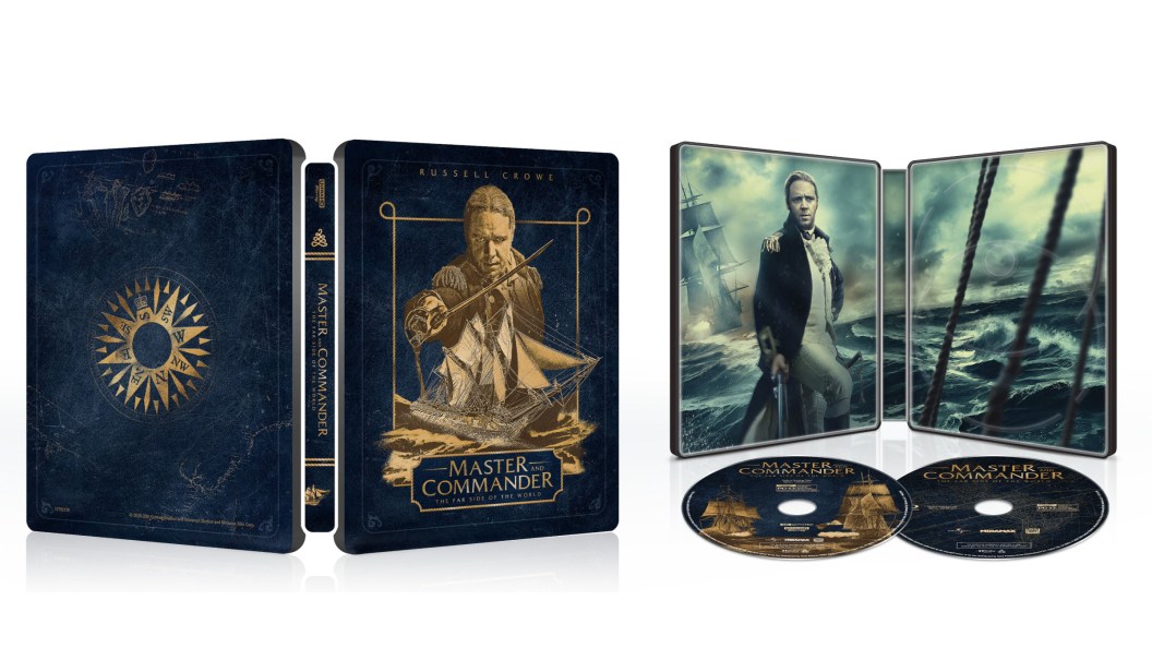 Master and Commander Blu-ray 4K: A Obra-Prima Naval Chega em Edição Steelbook Definitiva!