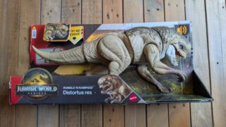 Oferta Imperdível: Boneco Distortus Rex de Jurassic World Rebirth com 40% de Desconto Exclusivo!