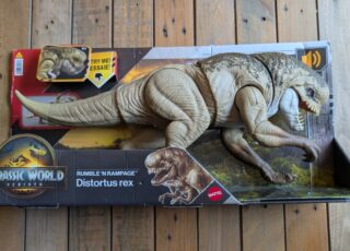 Oferta Imperdível: Boneco Distortus Rex de Jurassic World Rebirth com 40% de Desconto Exclusivo!
