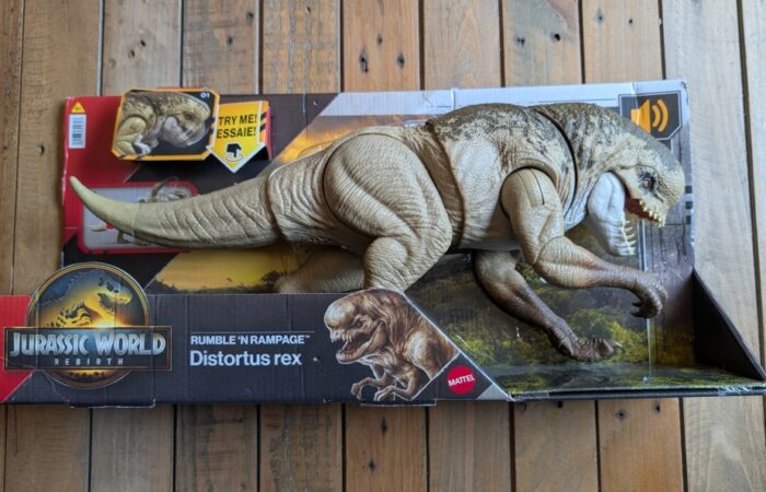 Oferta Imperdível: Boneco Distortus Rex de Jurassic World Rebirth com 40% de Desconto Exclusivo!