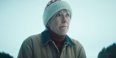 Emma Thompson em pôster de 'Dead of Winter'