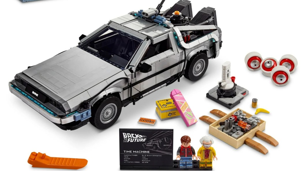 Mega Oferta: O Icônico Set LEGO DeLorean Máquina do Tempo de De Volta Para o Futuro Retorna Com Desc