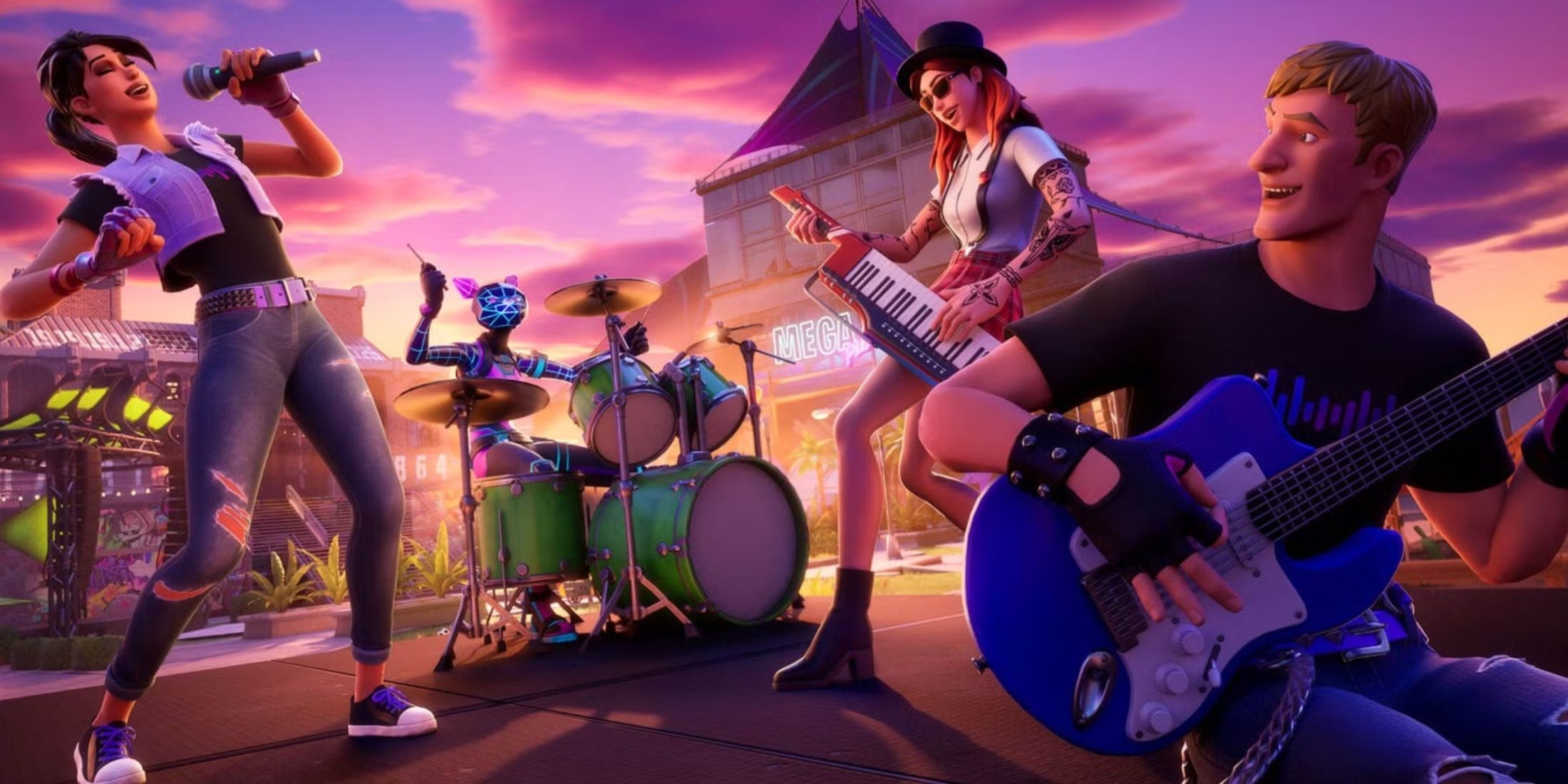 Vazamento do Festival Fortnite revela artista musical da Temporada 10