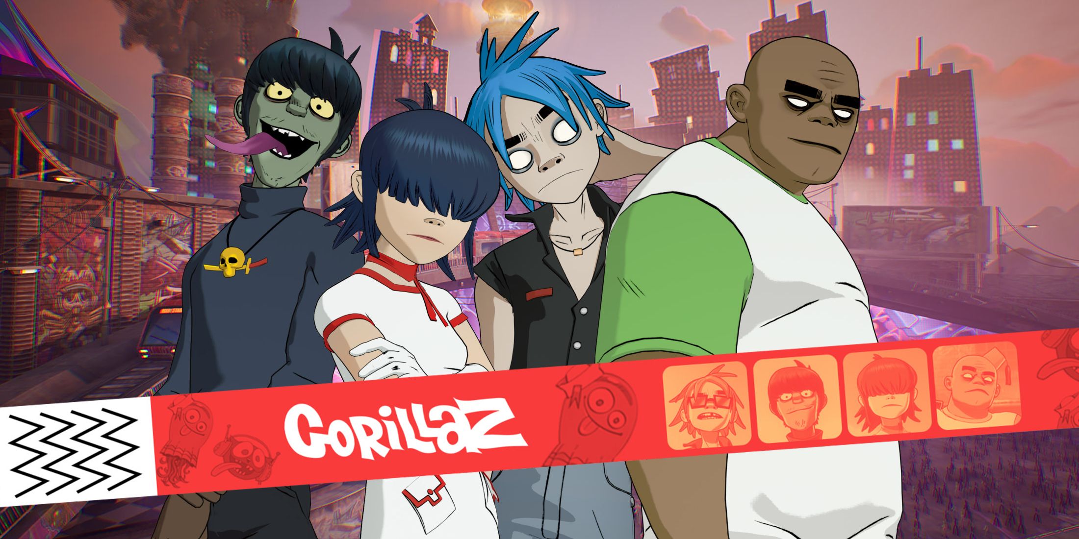 Fortnite recebe Gorillaz: Colab inédita chega ao game