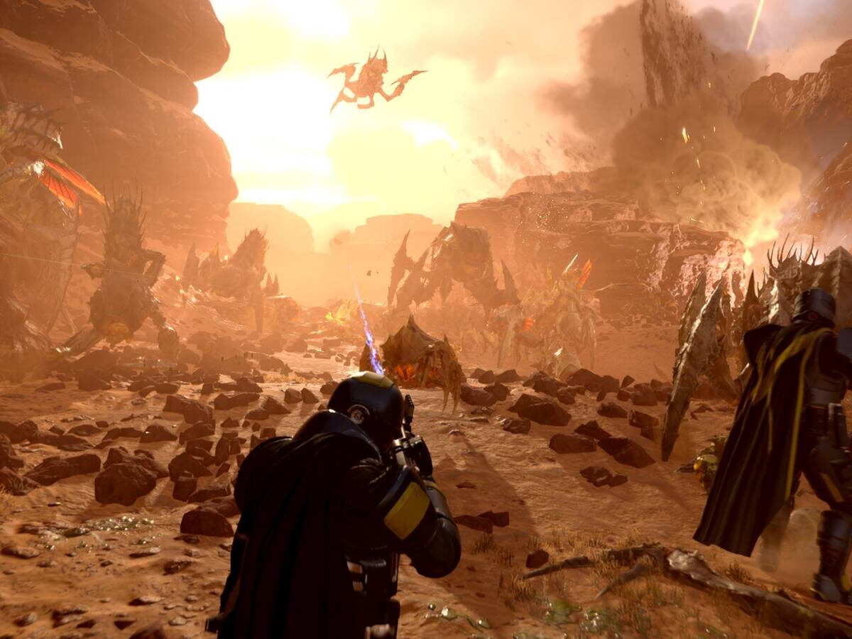 Helldivers 2: CEO comenta recurso co-op