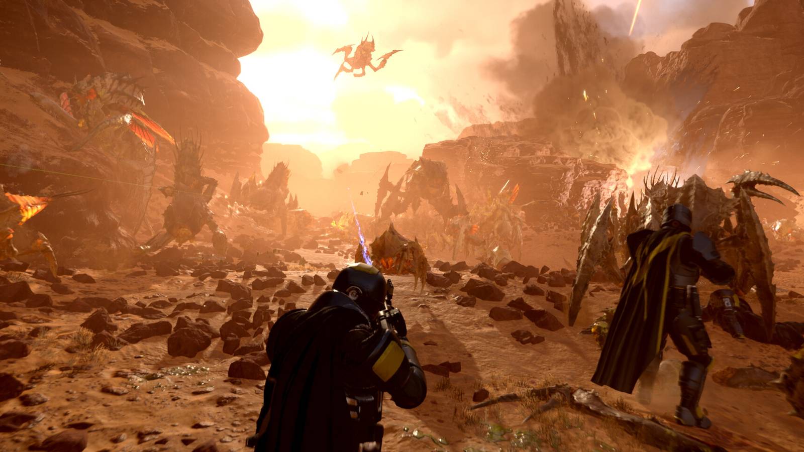 Helldivers 2: CEO comenta recurso co-op