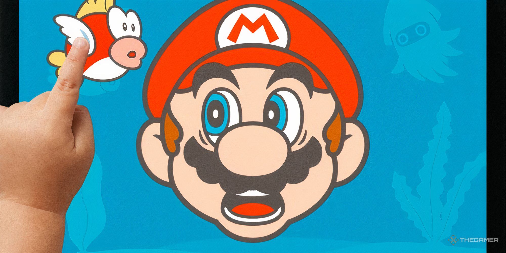 Novo app Nintendo: esprema o rosto do Mario!