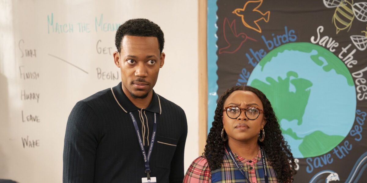 Abbott Elementary 5ª Temporada: Quinta Brunson revela desafios para Janine e Gregory