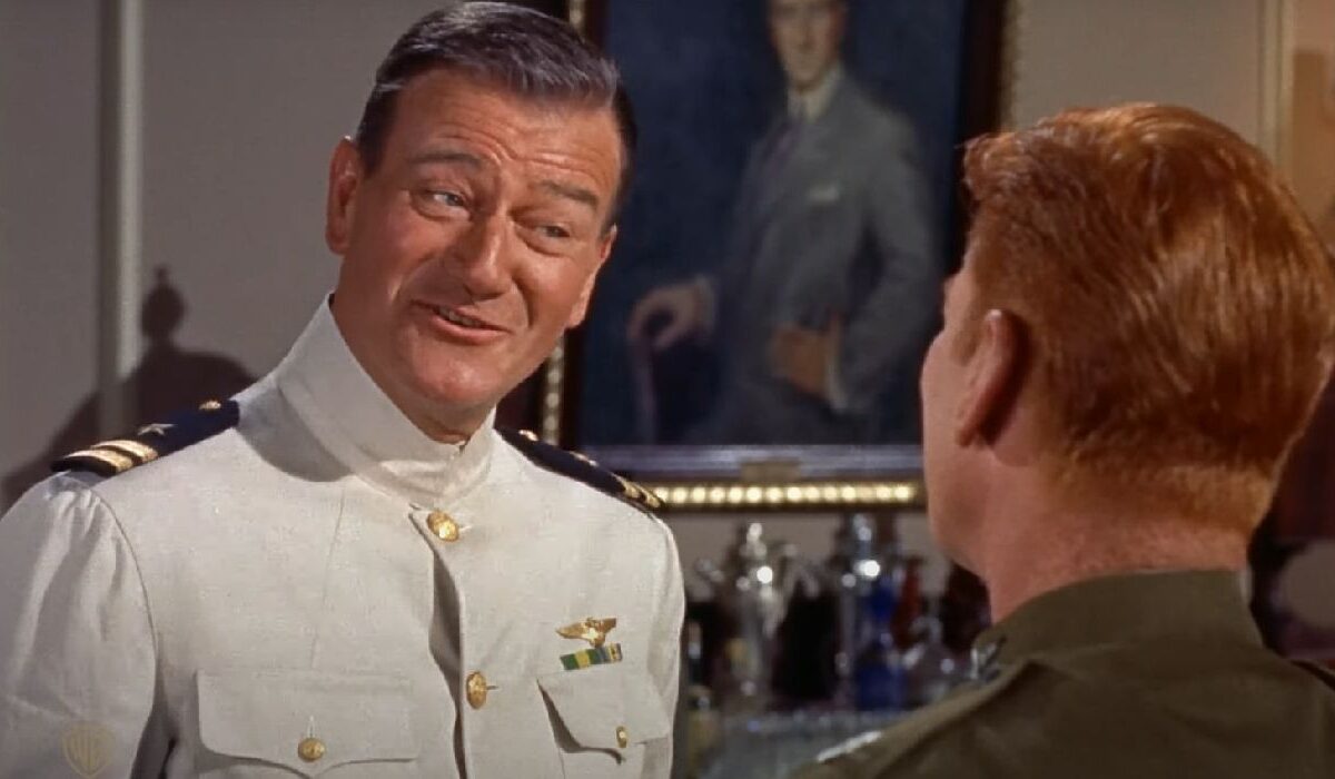 John Wayne e seu amigo: filme criticado, mas com história real