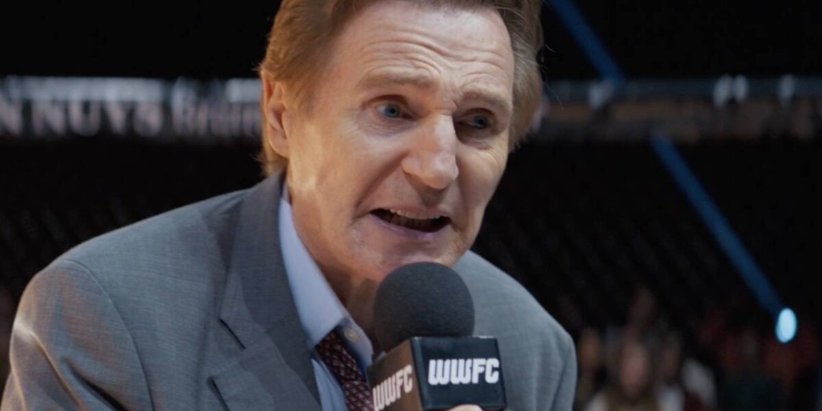 Liam Neeson em cena deletada de The Naked Gun