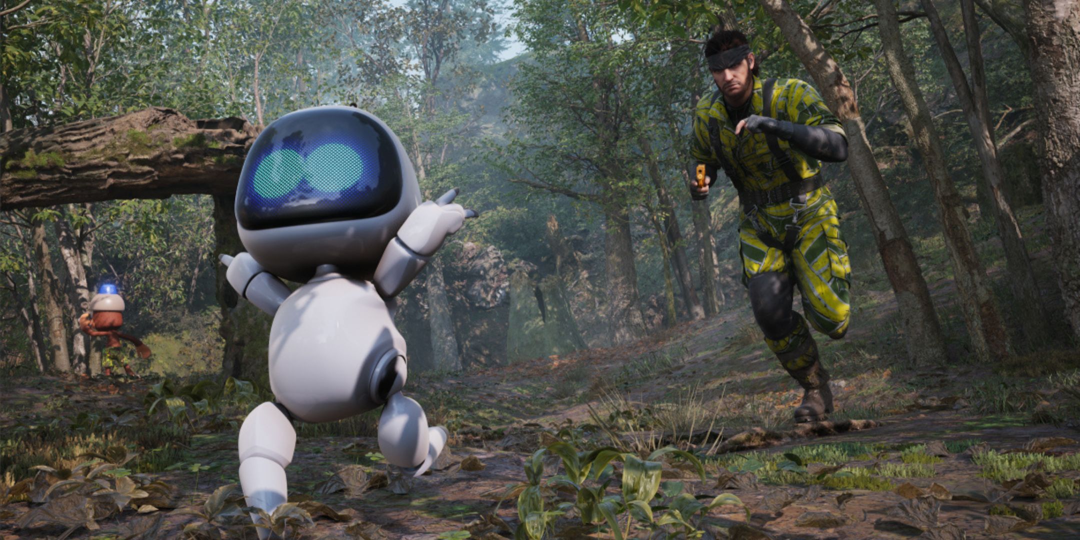 Astro Bot em Metal Gear Solid Delta: Modo Ape Escape com Cameo Inesperado