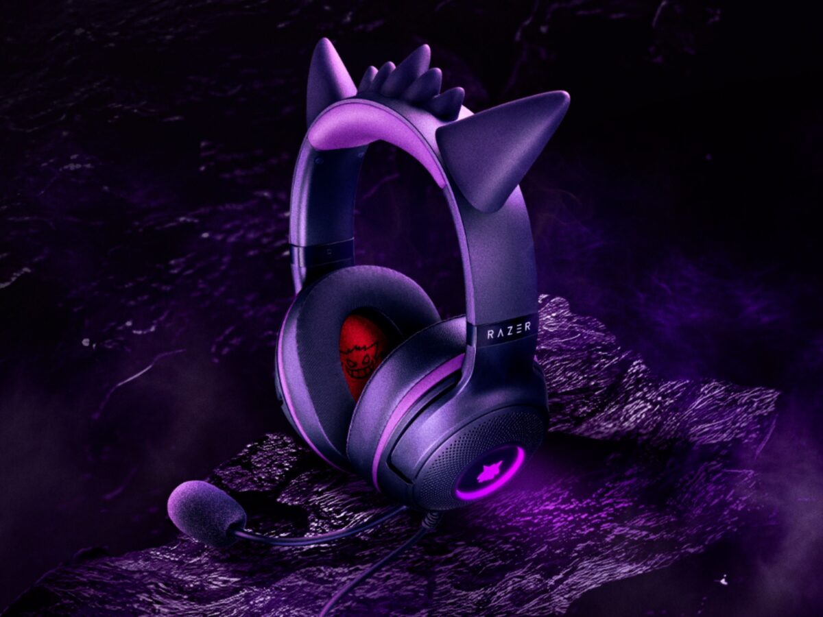 Fone de Ouvido Razer x Pokémon Gengar: Lançamento Mundial