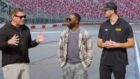 Mamba Smith e Todd Gilliland no The Great Food Truck Race