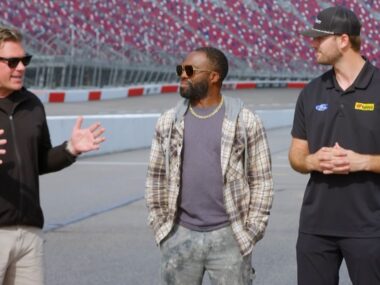 Mamba Smith e Todd Gilliland no The Great Food Truck Race