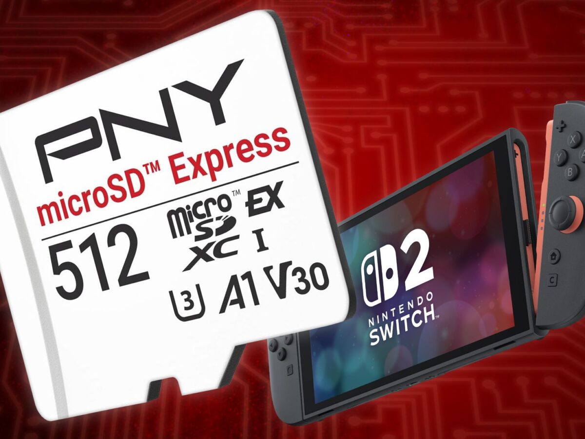 Cartões microSD de 512GB para Nintendo Switch 2 chegam à Amazon