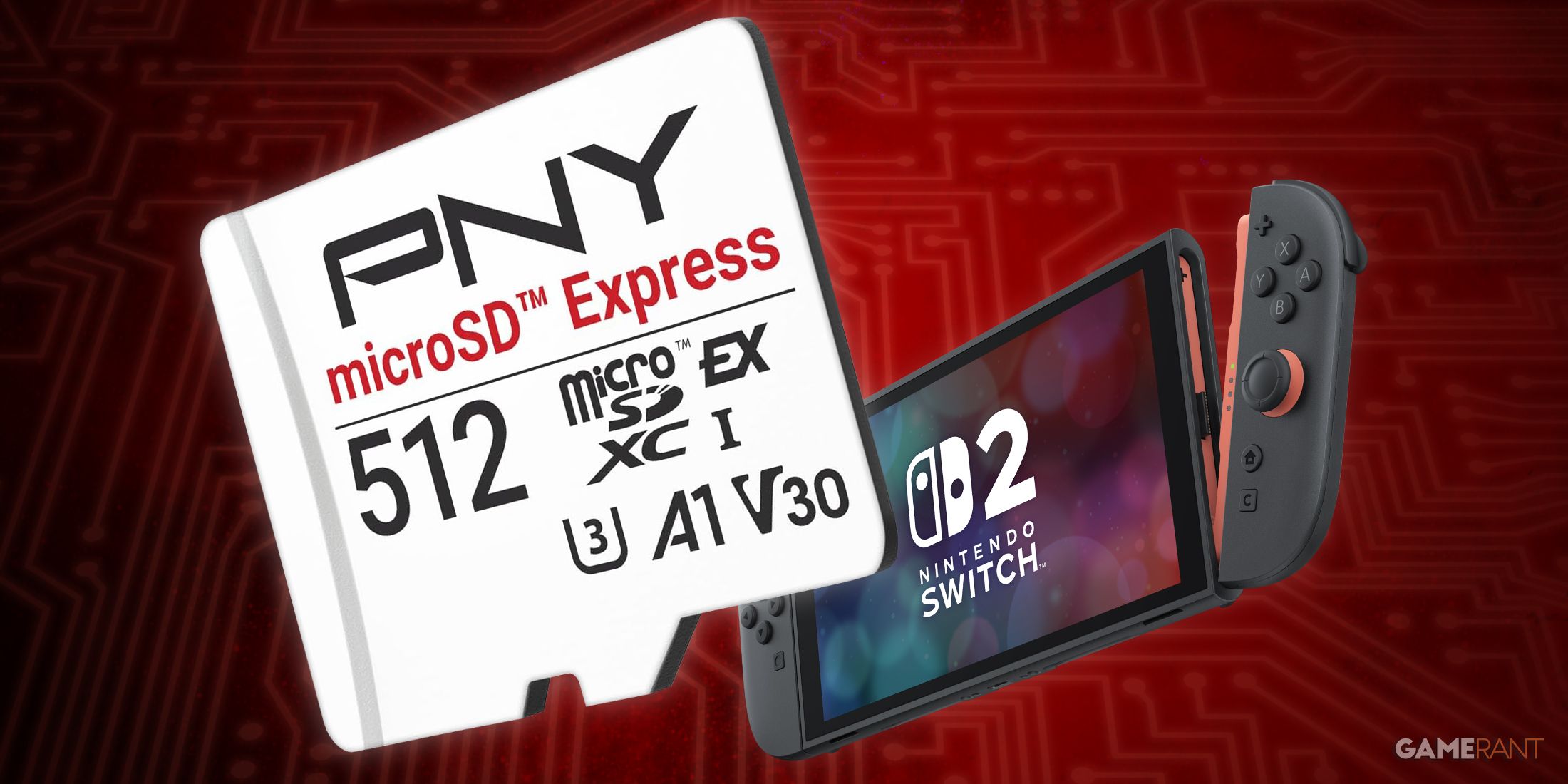 Cartões microSD de 512GB para Nintendo Switch 2 chegam à Amazon