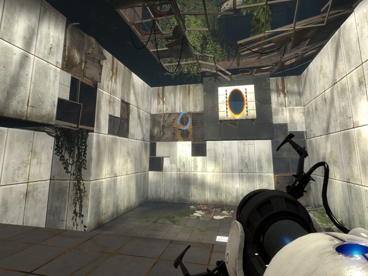 Fãs recriam o Portal em Minecraft Vanilla