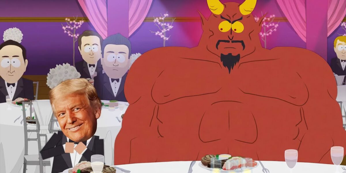 Atriz de South Park defende piadas com Trump