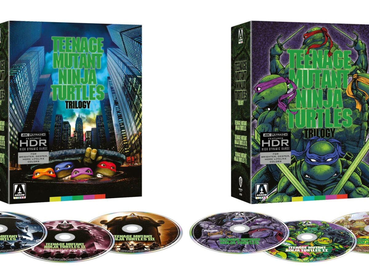 Tartarugas Ninjas em 4K: Trilogia chega em Blu-ray