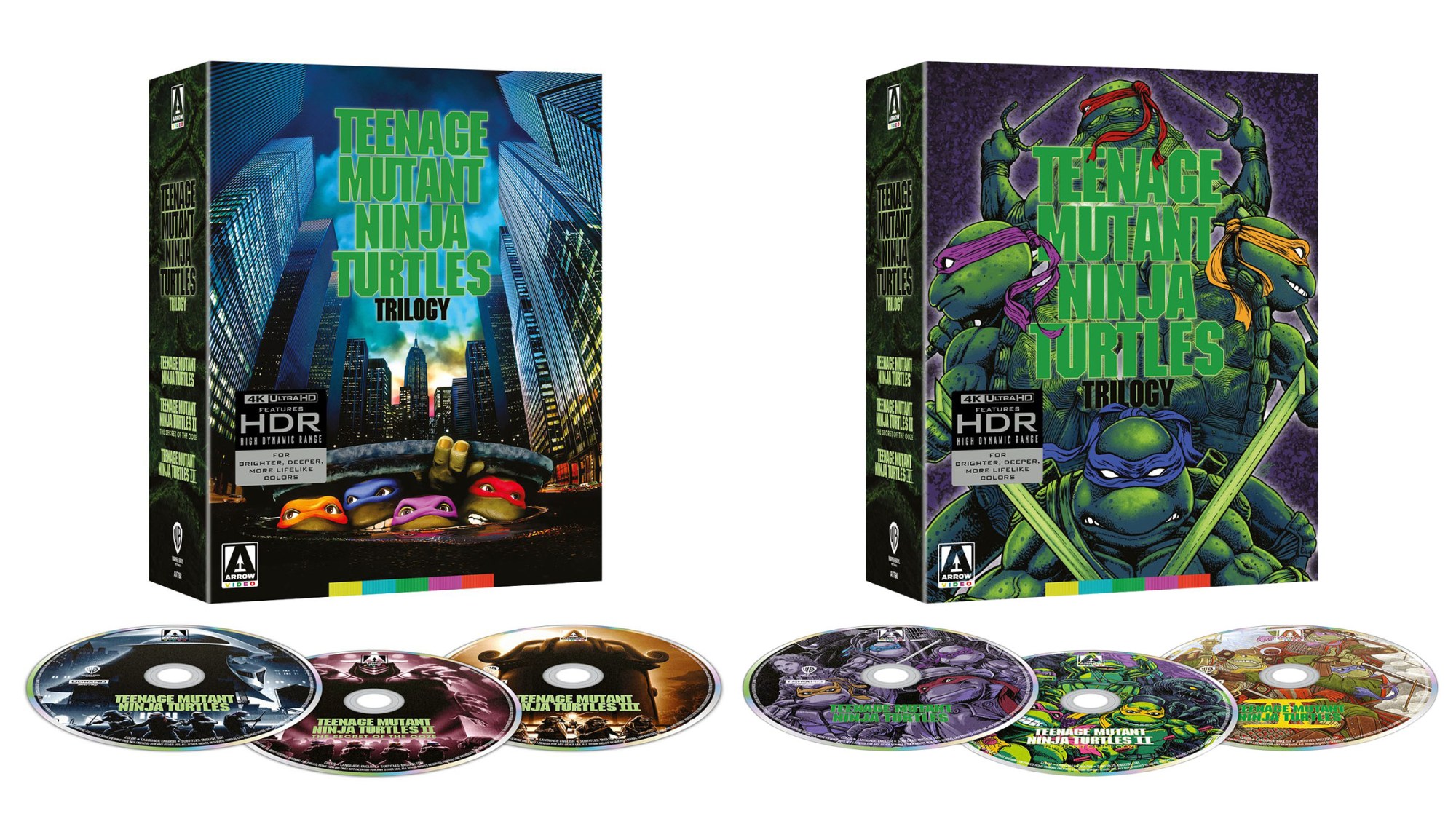 Tartarugas Ninjas em 4K: Trilogia chega em Blu-ray