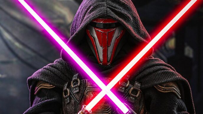 Darth Revan em cena: imagens inéditas da nova série Star Wars