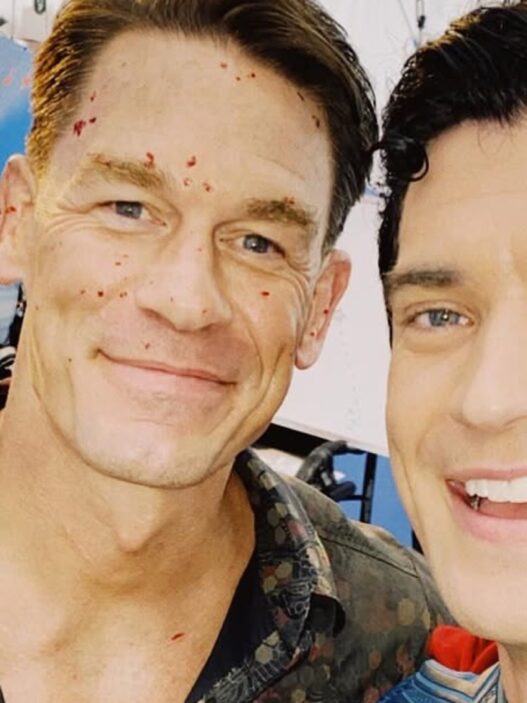 John Cena e David Corenswet: Entenda a foto viral que uniu o astro de 'Peacemaker' e o novo Superman