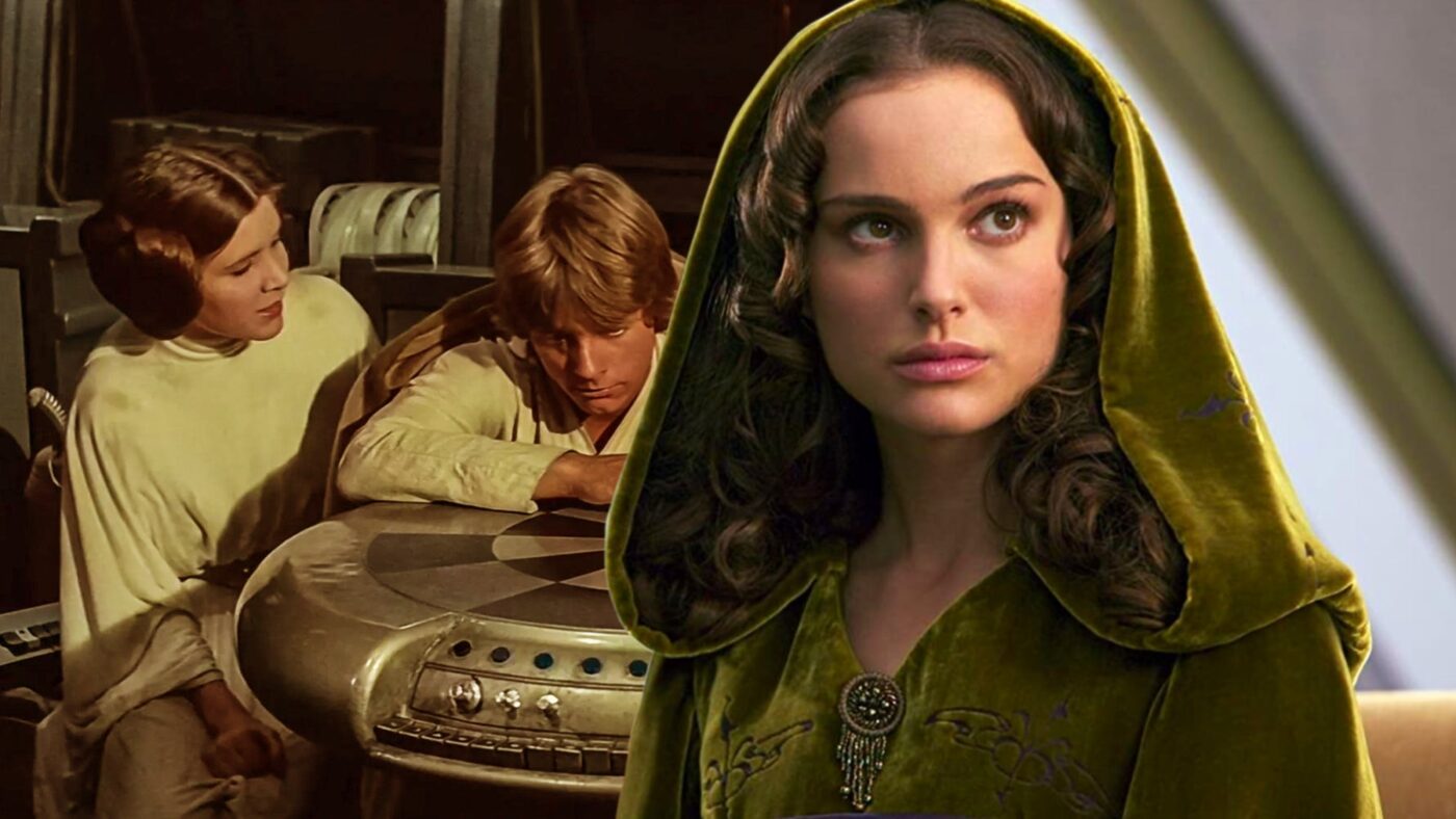 Padmé Amidala em cena épica de Star Wars: a cena impossível de Luke e Leia