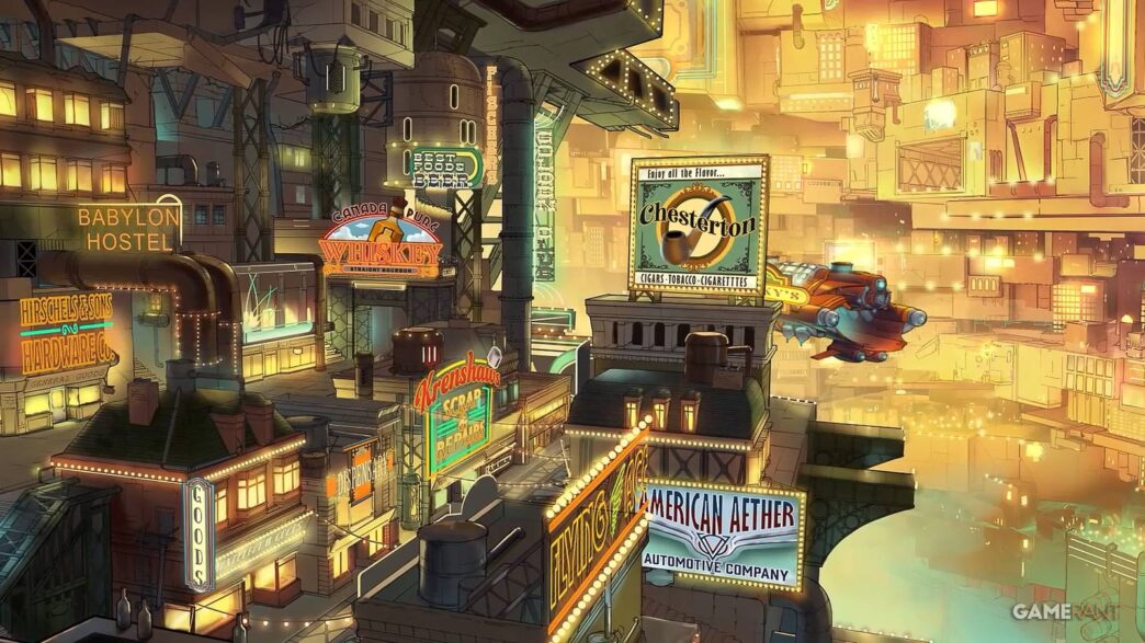 Aether and Iron: Gameplay de RPG Retro-futurista
