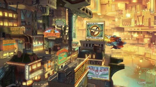 Aether and Iron: Gameplay de RPG Retro-futurista