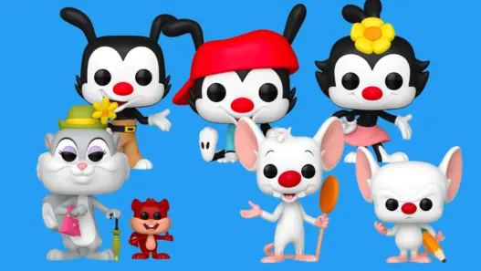 Novos Funko Pops de Animaniacs: Slappy, Skippy e Pinky & The Brain