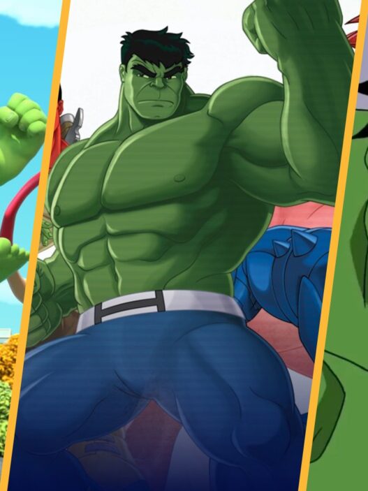 Classificação: Todas as Versões Animadas do Hulk por Poder