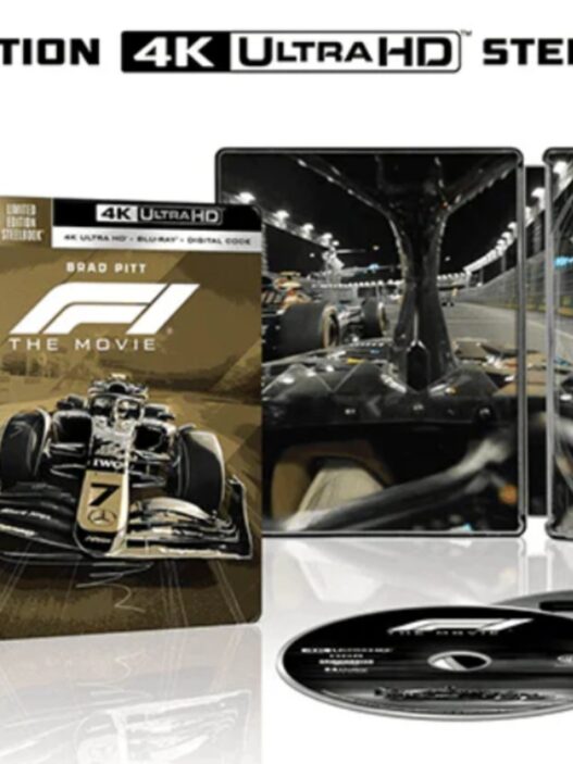 Brad Pitt em F1: Drive to Survive chega em 4K e Steelbook