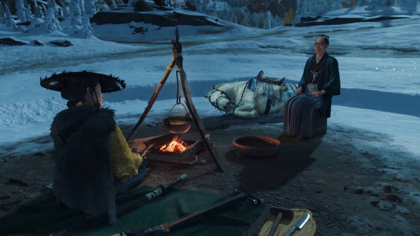 Ghost of Tsushima: Novo sistema de acampamento revelado
