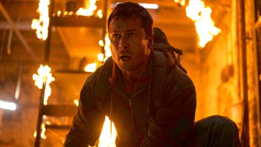 Glen Powell como herói de ação em 'The Running Man'