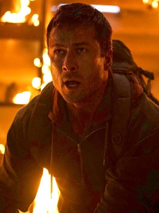 Glen Powell como herói de ação em 'The Running Man'