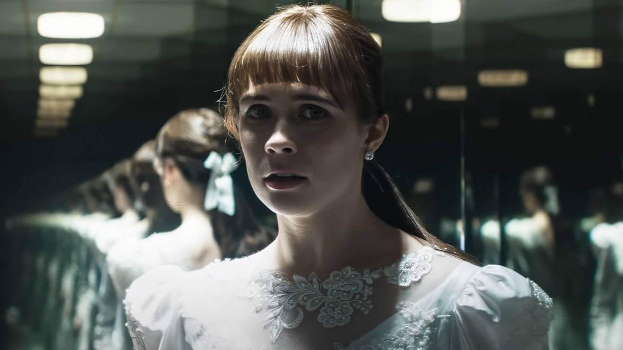 Mia Tomlinson e Ben Hardy em ‘Invocação do Mal: O Último Rito’