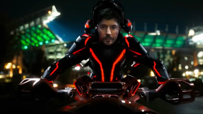 MrBeast em Tron: Ares! Nova aparição no trailer após Jared Leto