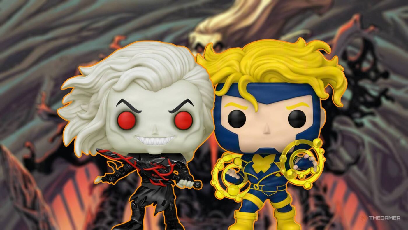 Funko Pops exclusivos da Marvel: Knull, Bedlam, Havok e Nimrod