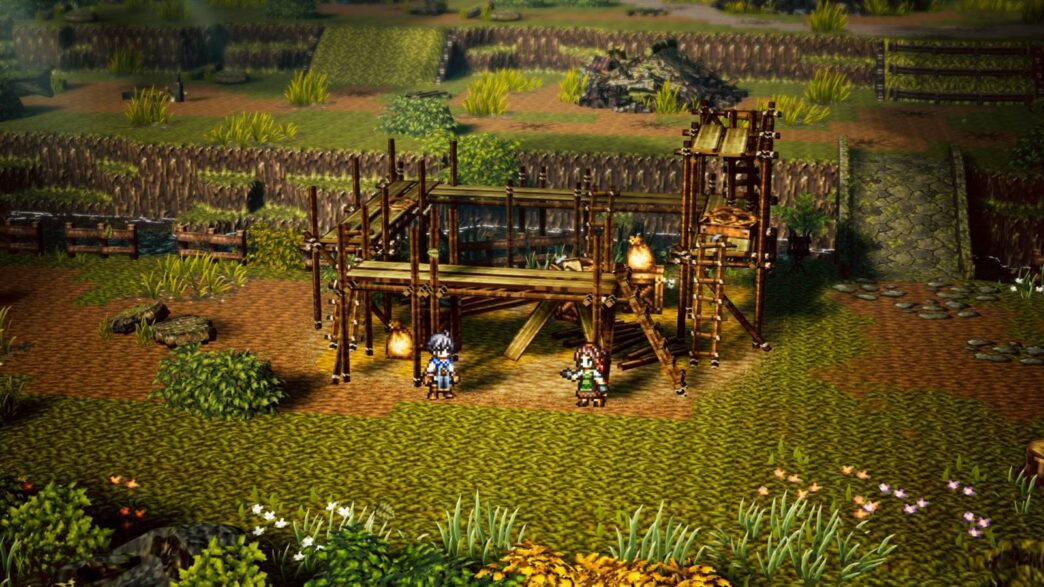 Octopath Traveler II: Tamanho das Cidades Limitado pela Plataforma