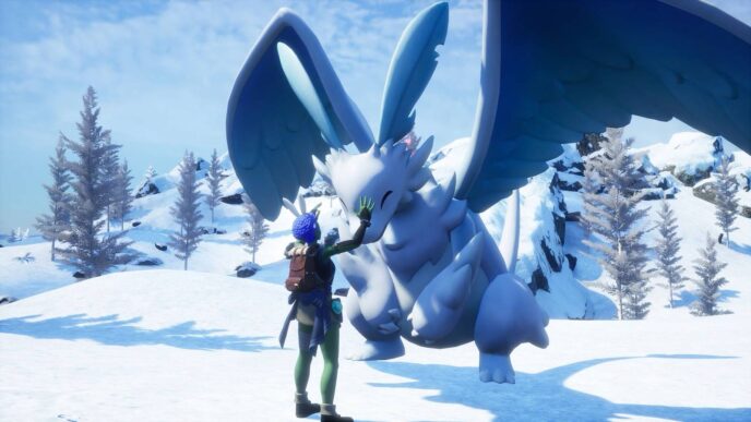 Palworld: Atualização de Inverno Menor que Feybreak