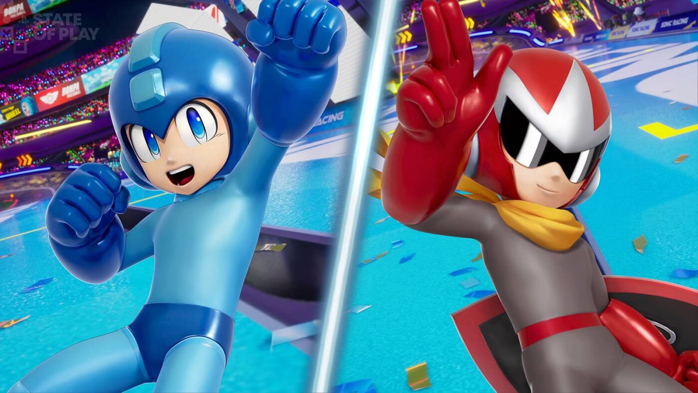 Mega Man chega a Sonic Racing: CrossWorlds em novo DLC