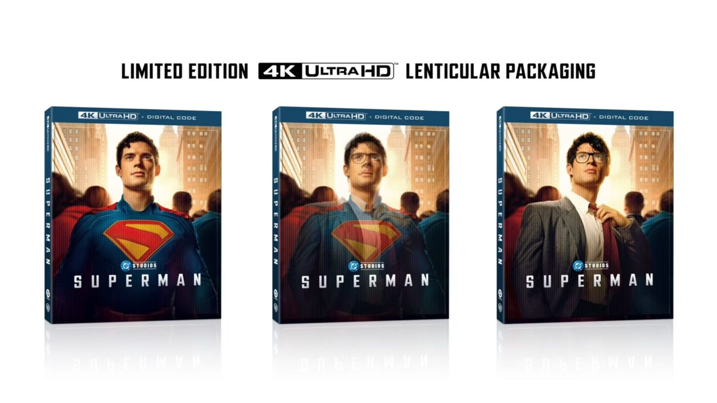 Edição limitada de Superman (2025) em Blu-ray 4K