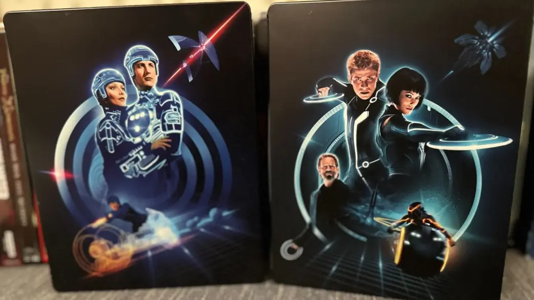 Unboxing de Tron e Tron: Legacy em SteelBook 4K