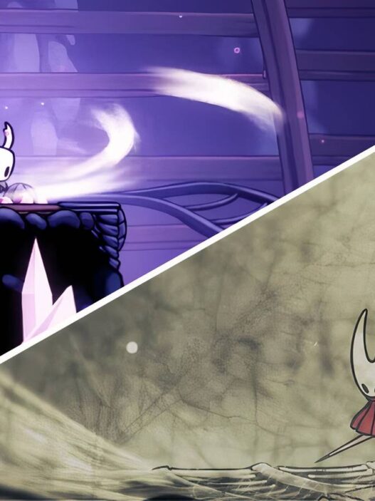 Jogue Hollow Knight e Silksong ao mesmo tempo: desafio extremo!