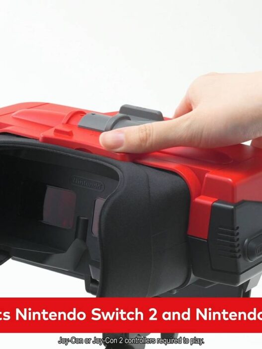 Jogos do Virtual Boy chegam ao Switch e Switch 2, mas com um acessório extra