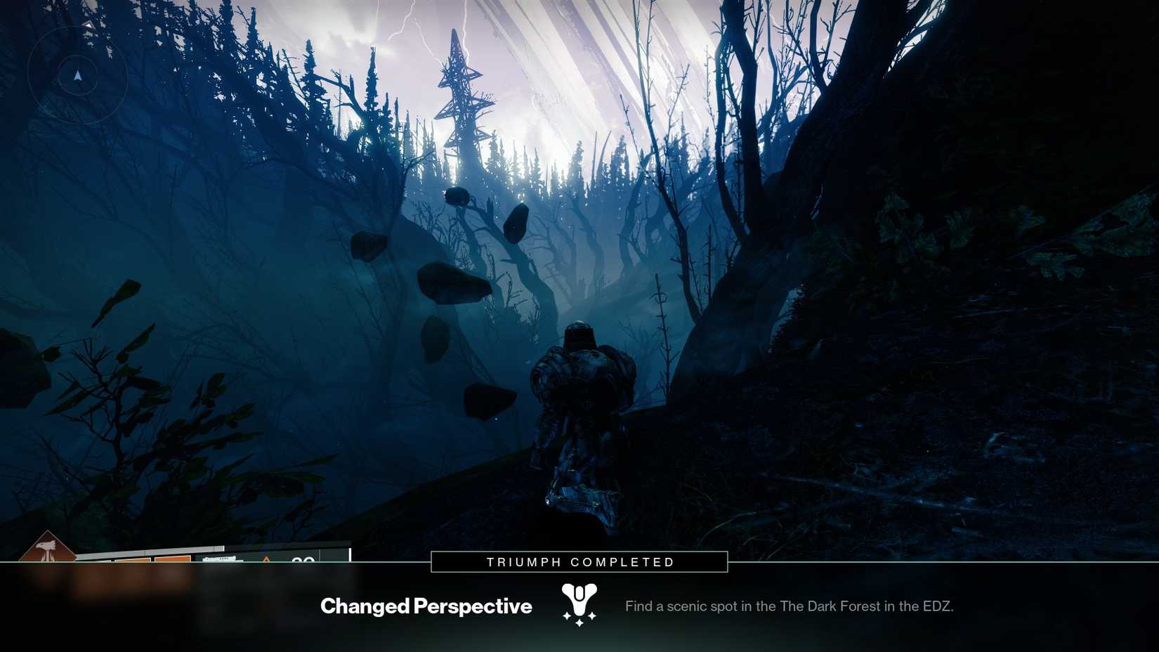 Vista panorâmica da ZME em Destiny 2